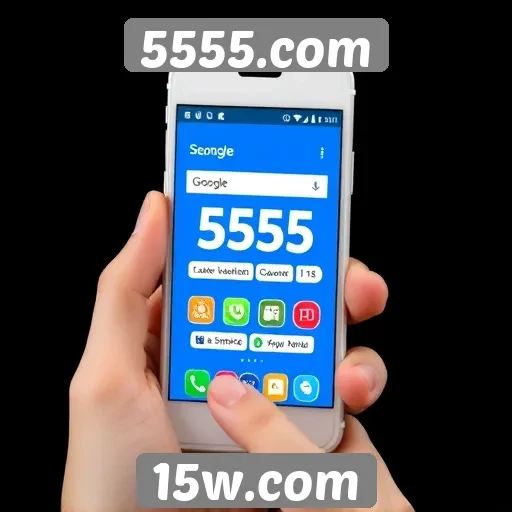 Experiência do usuário no 5555.com em dispositivos móveis